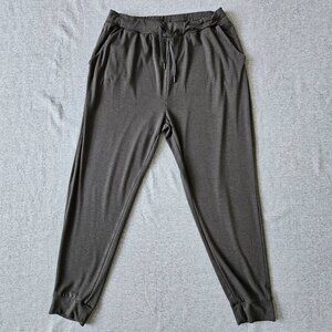 Cozy Earth Womens Bamboo Jogger Pants Dark Gray Size XL Soft Lounge Comfy Luxe